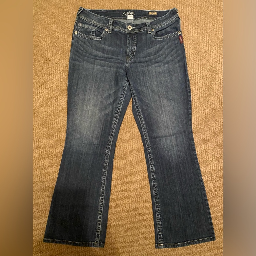 Silver Jeans Women’s Dark Indigo Flare Jeans